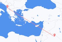 Loty z Arar, Arabia Saudyjska z Tirana, Albania