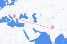 Flyreiser fra New Delhi, til Skopje