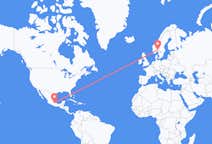 Flyg från Puebla, Mexiko till Oslo, Norge