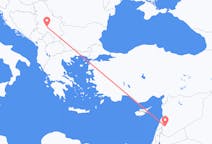 Flyrejser fra Damaskus til Kraljevo