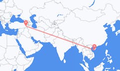 Flights from Sanya, China to Van, Turkey
