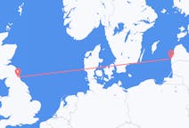 Flights from Liepāja, Latvia to Newcastle upon Tyne, the United Kingdom