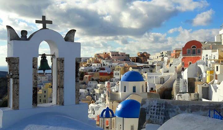 Privates klassisches Santorin-Panorama: Besuchen Sie die beliebtesten Reiseziele!