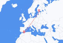 Flyreiser fra Oujda, til Tallinn