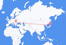 Flights from Akita, Japan to Sibiu, Romania
