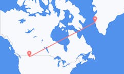来自美国卡利斯佩尔目的地 格陵兰瑪尼特索克的航班