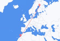 Flights from Guelmim, Morocco to Oulu, Finland