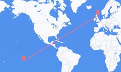 Flyrejser fra Makemo, Fransk Polynesien til Aberdeen, Skotland