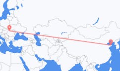 Flug frá Yantai, Kína til Baia Mare, Rúmeníu