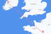 Flights from Tours, France to Shannon, County Clare, Ireland
