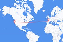 Flights from San Francisco, the United States to Vitoria-Gasteiz, Spain