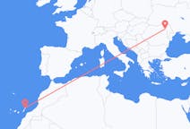 Flyg från Iași till Lanzarote