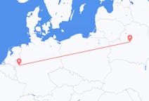 Vluchten van Minsk, Belarus naar Duesseldorf, Duitsland