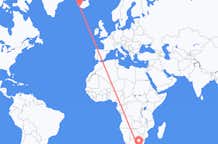 出发地 南非東倫敦目的地 冰岛雷克雅未克的航班