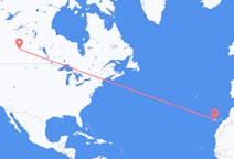 Flights from Lloydminster, Canada to Tenerife, Spain