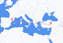 Flights from Reus, Spain to Kayseri, Turkey