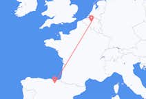 Flyreiser fra Vitoria, Spania til Brussel, Belgia