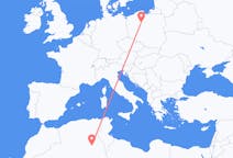 Flights from Hassi Messaoud, Algeria to Bydgoszcz, Poland