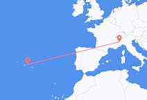 Flights from Turin, Italy to Terceira Island, Portugal