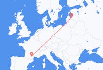 Flights from Riga, Latvia to Castres, France