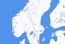 Loty z miasta Kalmar do miasta Rørvik