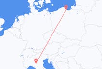 Flyreiser fra Parma, Italia til Gdańsk, Polen