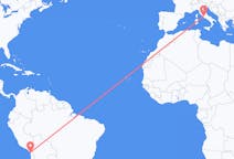 Flyrejser fra Arica, Chile til Rom, Italien