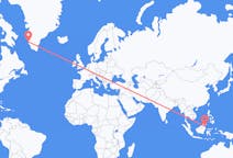Flyrejser fra Tarakan, North Kalimantan, Indonesien til Nuuk, Grønland