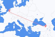 Flyreiser fra Erzurum, Tyrkia til Brussel, Belgia