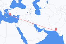 Flyreiser fra Karachi, til Rhodes