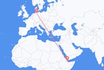 Flights from Balbala to Hamburg