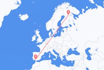 Flights from Kuusamo to Seville