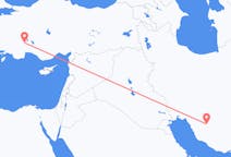 Fly fra Shiraz til Isparta
