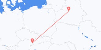 Flights from Slovakia to Belarus