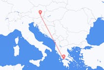 出发地 奥地利格拉茨目的地 希腊帕特雷的航班