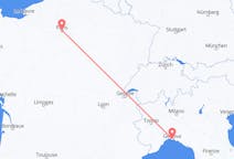 Flights from Genoa, Italy to Paris, France