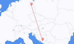 Flyrejser fra Mostar til Berlin