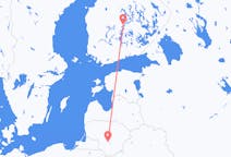 Loty z Kowno, Litwa do Jyväskylä, Finlandia
