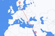 Flights from Jeddah to Oslo
