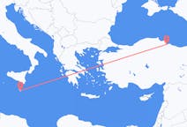 Рейсы из Валлетты, Мальта в Самсун, Турция