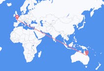 Flights from Moranbah, Australia to Nantes, France