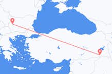 Flyreiser fra Sirnak, Tyrkia til Sofia, Bulgaria