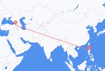 Flyreiser fra Tuguegarao City, Filippinene til Kars, Tyrkia