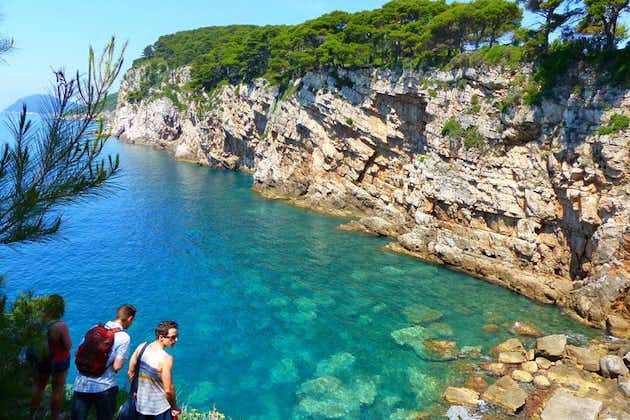 Île de Kolocep randonnée et natation excursion d'une journée complète au départ de Dubrovnik