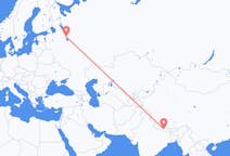Flights from Kathmandu, Nepal to Cherepovets, Russia