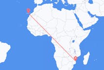 Рейсы из Виланкуло (Мозамбик) в Лас-Пальмас-де-Гран-Канария (Испания)