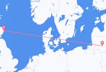 Vols depuis la ville de Kaunas vers la ville d'Aberdeen
