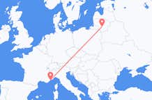 Flyreiser fra Nice, til Kaunas