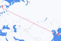 Flyrejser fra Miyazaki, Japan til Kajaani, Finland
