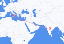 Vluchten van Hyderabad naar Comiso